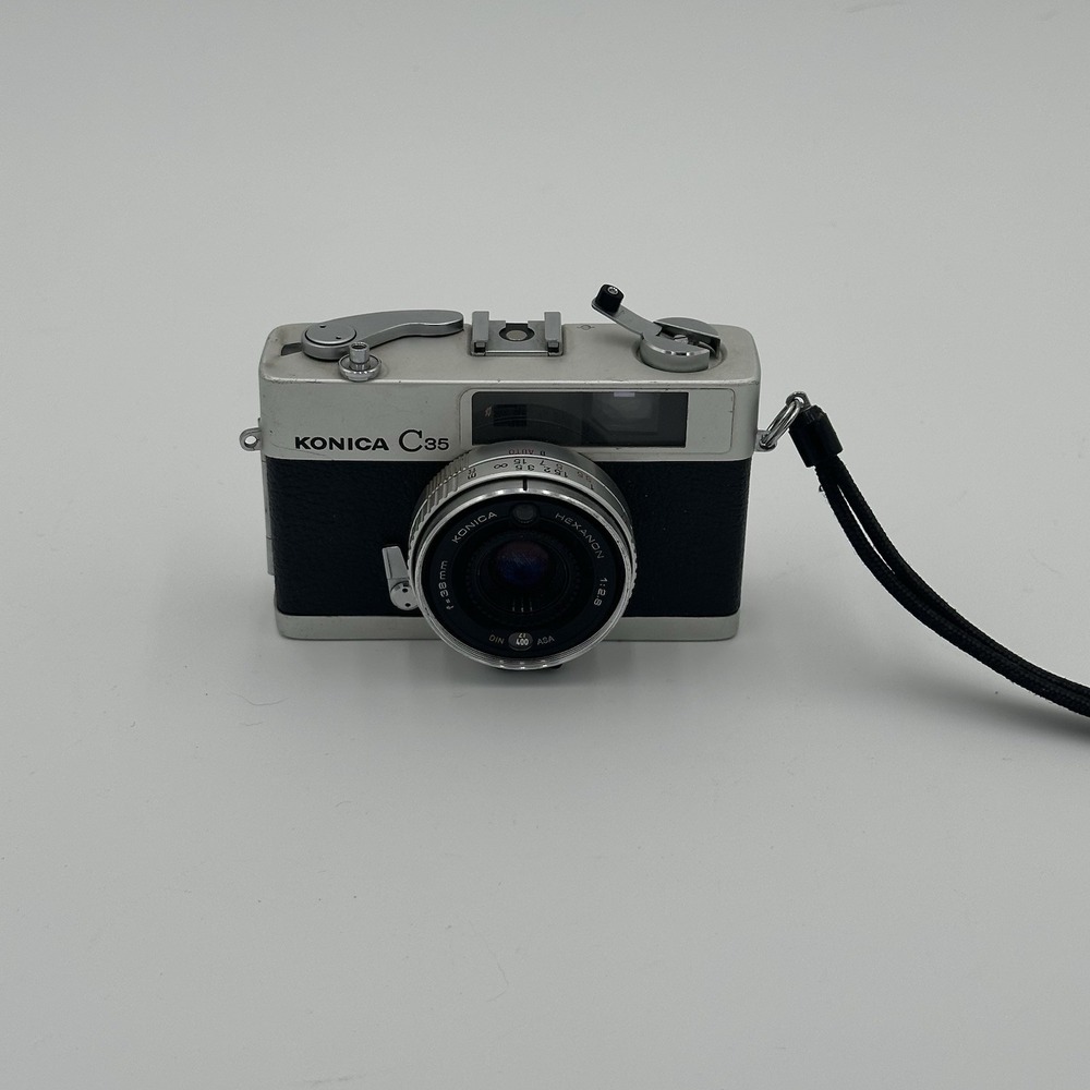 Konica C35 FD Rangefinder 35mm Film Camera READ
